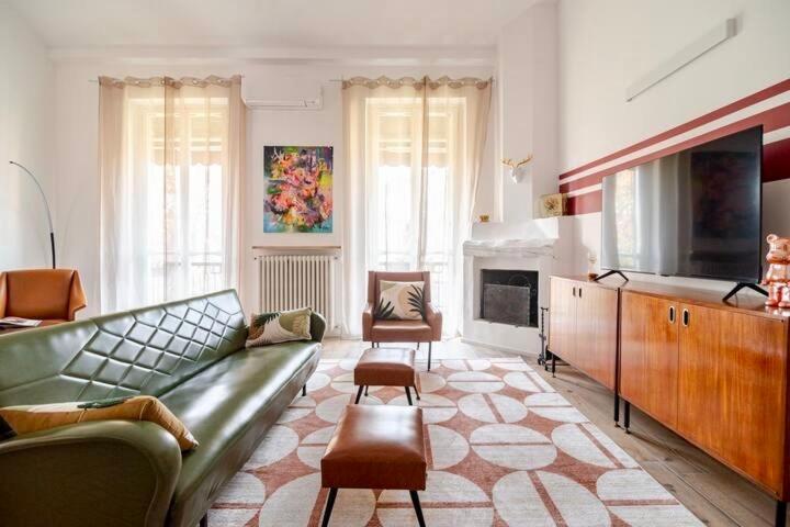 149 Borgo Ticino Suite Attico Di Lusso Con Terrazzo E Parking Privato Pavia Kültér fotó